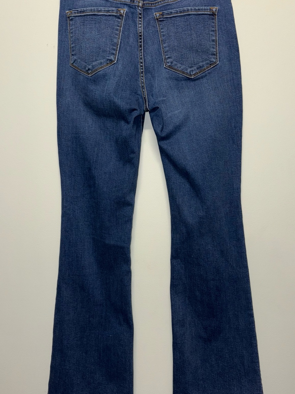 KanCan Distressed Dark Blue Flare Jeans Women’s 11/29 - Picture 4 of 11